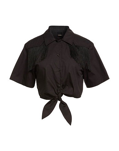 PINKO Shirts Black 100% Cotton