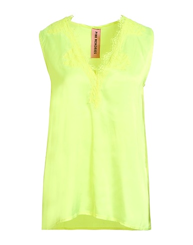 PINK MEMORIES Top Yellow 95% Viscose, 5% Elastane