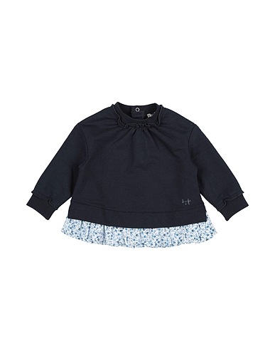 IL GUFO Sweatshirt Midnight blue 100% Cotton, Elastane