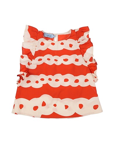 MIMISOL Patterned shirts & blouses Orange 100% Cotton
