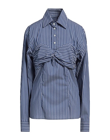 NINEMINUTES Top Blue 68% Cotton, 30% Nylon, 2% Elastane