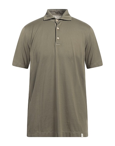 PIACENZA CASHMERE 1733 Polo shirt Military green 100% Cotton