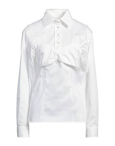 NINEMINUTES Top White 68% Cotton, 30% Nylon, 2% Elastane