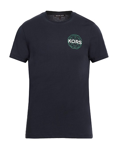 MICHAEL KORS MENS T-shirt Midnight blue 100% Cotton