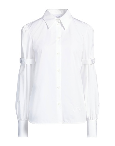 OFF-WHITE™ Solid colour shirts & blouses White 100% Cotton