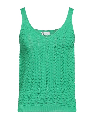 AROVESCIO Top Green 100% Cotton