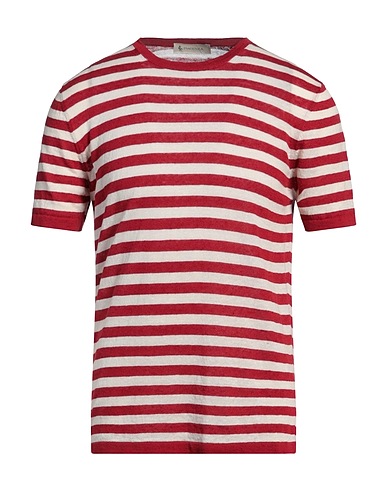 PIACENZA CASHMERE 1733 T-shirt Mattone 65% Lino, 35% Cotone