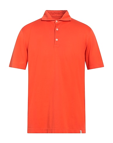 PIACENZA CASHMERE 1733 Polo Arancione 100% Cotone