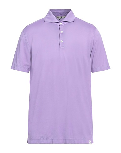 PIACENZA CASHMERE 1733 Polo shirt Lilac 100% Cotton