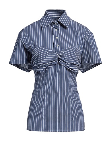 NINEMINUTES Top Blue 68% Cotton, 30% Nylon, 2% Elastane