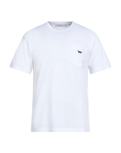 MAISON KITSUNÉ Basic T-Shirt White 100% Cotton