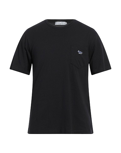 MAISON KITSUNÉ Basic T-shirt Black 100% Cotton