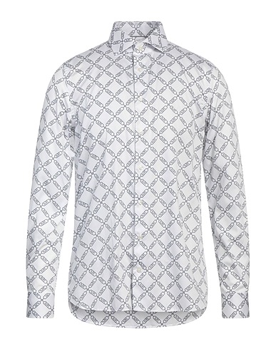 MICHAEL KORS MENS Camisa estampada Blanco 100% Algodón