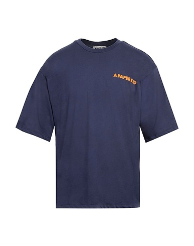 A PAPER KID T-shirt Blu navy 100% Cotone