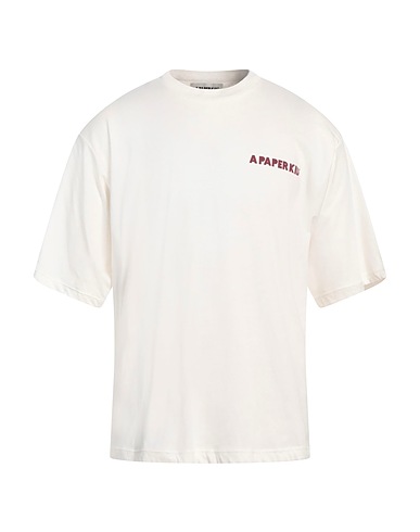 A PAPER KID T-shirt Cream 100% Cotton
