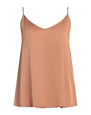 ANGELA DAVIS Cami Camel 100% Viscose