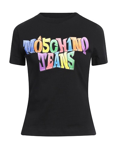 MOSCHINO JEANS T-shirt Black 100% Cotton