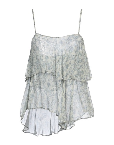 SKILLS & GENES Camisole Sage green 100% Viscose