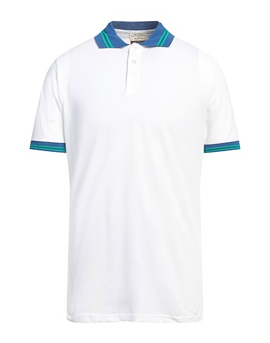 HERITAGE Polo shirt White 100% Cotton