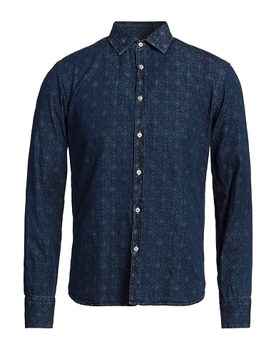 ROSSOPURO Denim shirt Blue 100% Cotton
