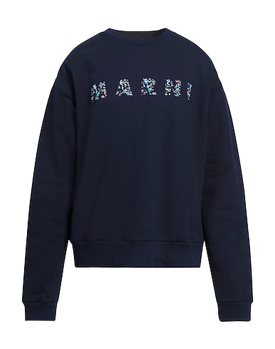 MARNI Sweatshirt Navy 100% Cotton