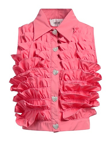 ODÌ ODÌ Solid colour shirts & blouses Magenta 100% Polyester