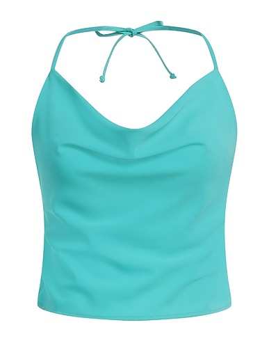 KONTATTO Top Turquoise 95% Polyester, 5% Elastane