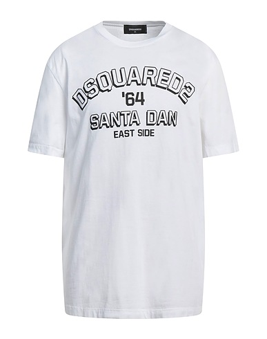 DSQUARED2 Ｔシャツ ホワイト コットン 100%