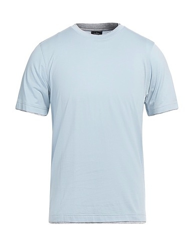 BARBA Napoli T-shirt Sky blue 100% Cotton