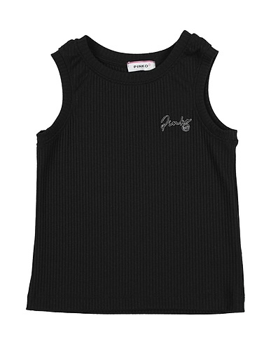 PINKO UP Canotta Nero 73% Poliestere, 22% Viscosa, 5% Elastan