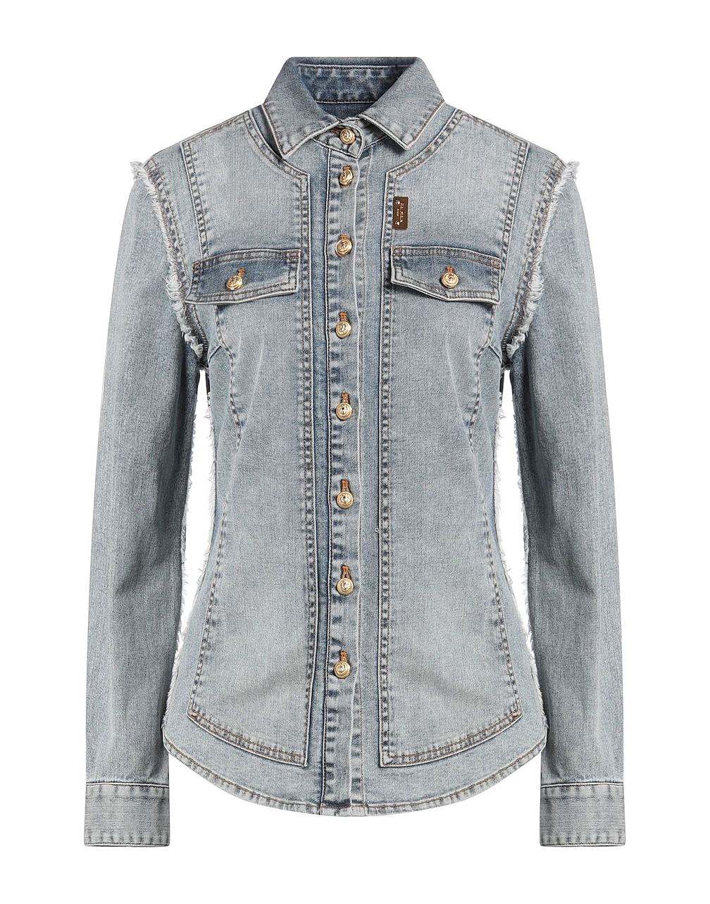 BALMAIN - Denim shirts