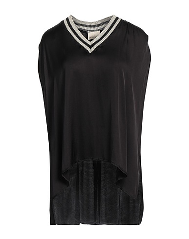 ANGELA DAVIS Top Black 100% Viscose