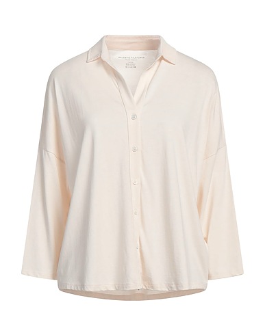 MAJESTIC FILATURES Solid colour shirts & blouses Ivory 67% Lyocell, 33% Organic cotton
