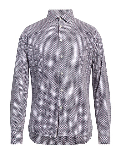 GMF 965 Patterned shirt Midnight blue 100% Cotton