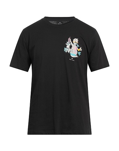 PS PAUL SMITH T-shirt Black 100% Organic cotton