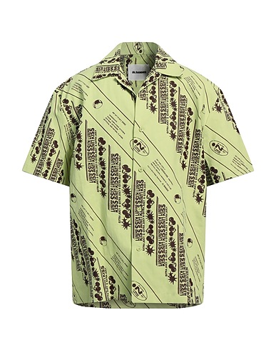 JIL SANDER Linen shirt Light green 100% Linen