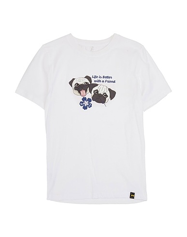F**K PROJECT T-Shirt Weiß 100% Baumwolle