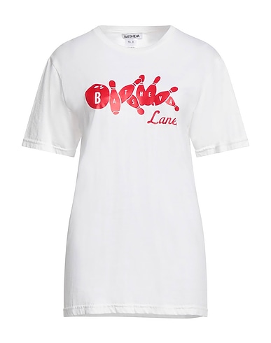 BATSHEVA T-shirt White 100% Cotton