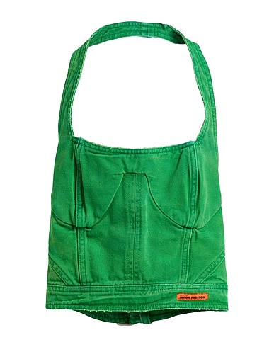 HERON PRESTON Top Green 100% Cotton