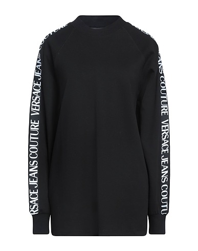 VERSACE JEANS COUTURE スウェット ブラック コットン 100% / ポリウレタン