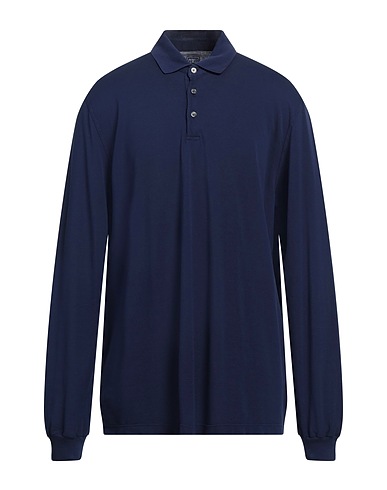 FEDELI TOPWEAR Navy blue 100% Cotton