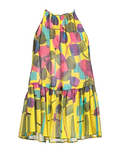 MANILA GRACE Top Yellow 100% Cotton
