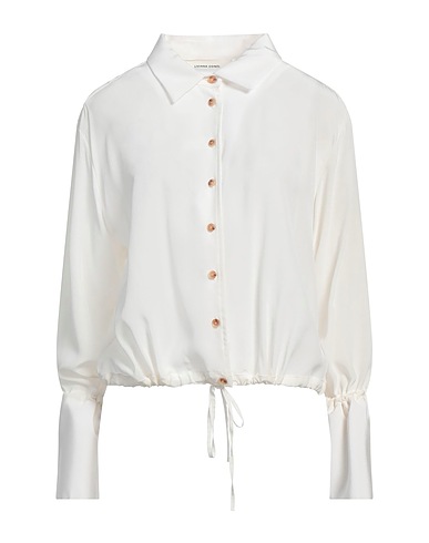 LIVIANA CONTI Silk shirts & blouses White 100% Silk