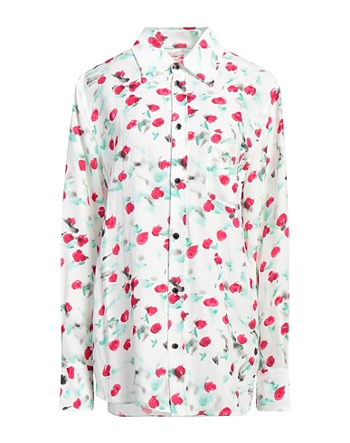 MARNI Patterned shirts & blouses Off white 100% Viscose