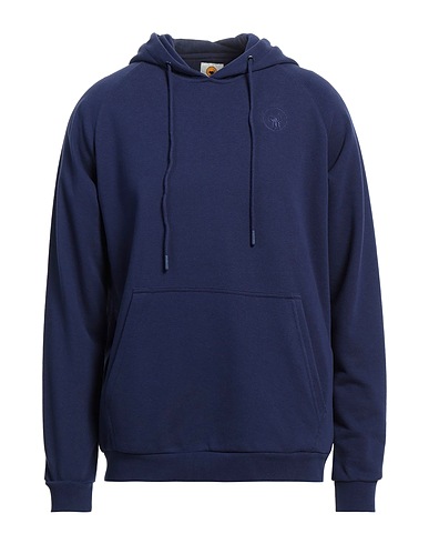 CIESSE PIUMINI Hooded sweatshirt Navy 87% Cotton, 13% Polyester, Elastane