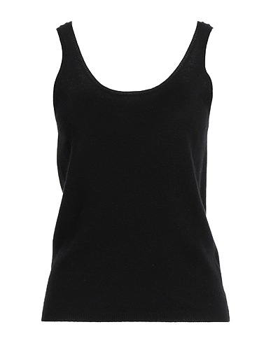 CRUSH. Top Black 100% Cashmere