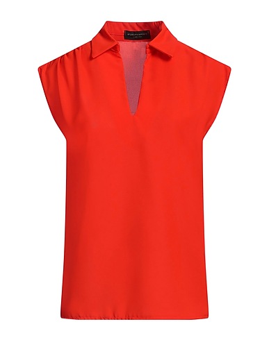 ANGELA MELE MILANO Top Red 50% Viscose, 50% Polyester