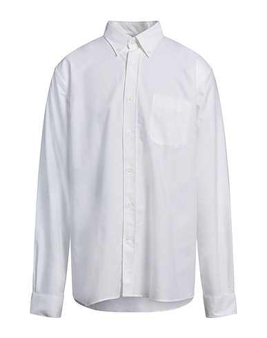 SEBAGO Camicia tinta unita Bianco 100% Cotone
