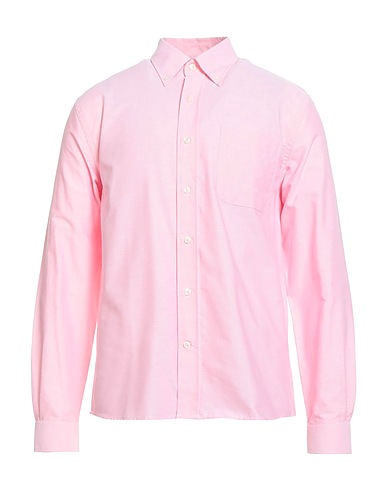SEBAGO Solid color shirt Pink 100% Cotton