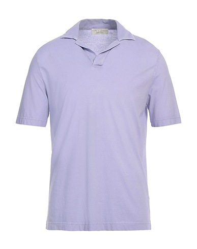FILIPPO DE LAURENTIIS Polo shirt Lilac 100% Cotton